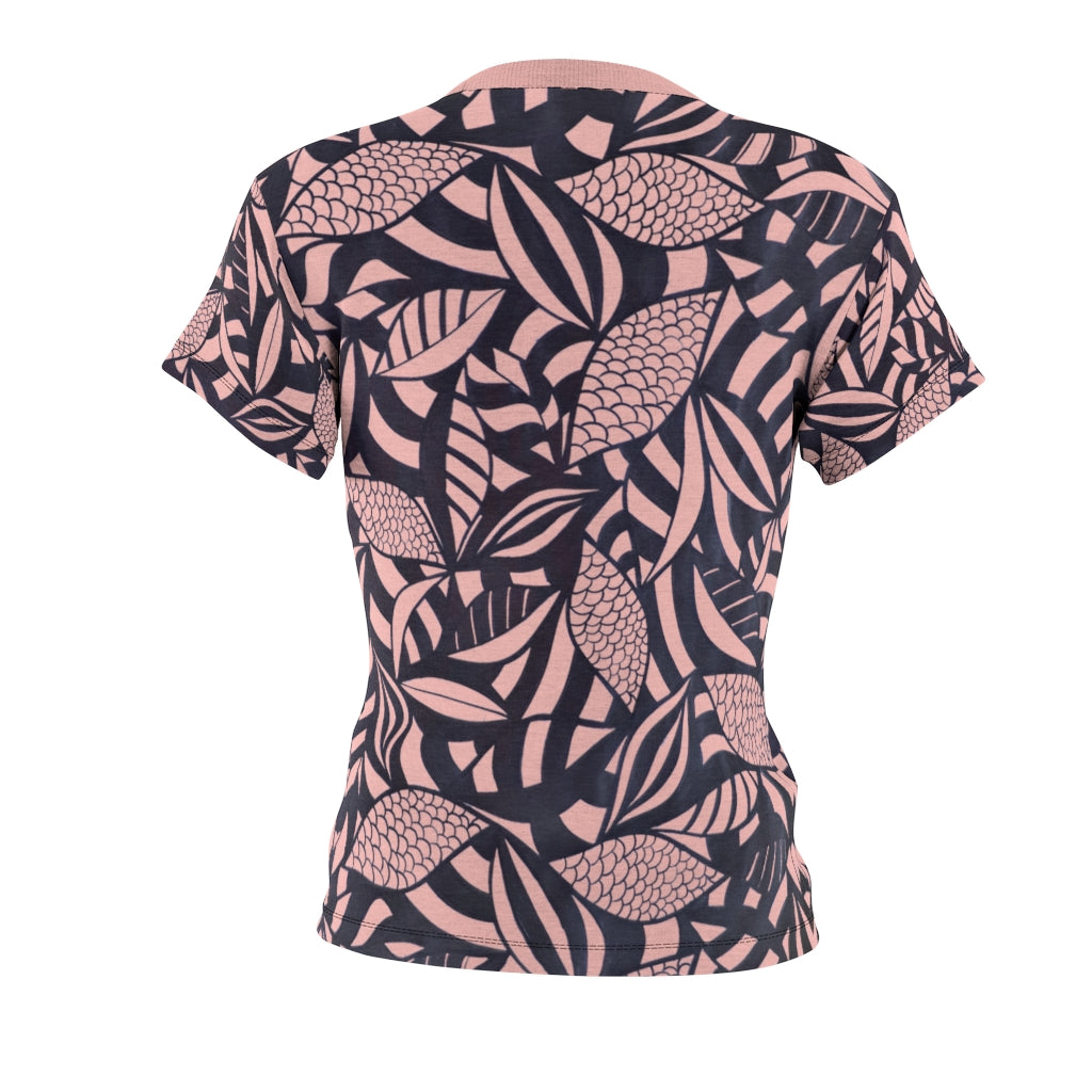 Tropical Minimalist AOP Blush T-shirt