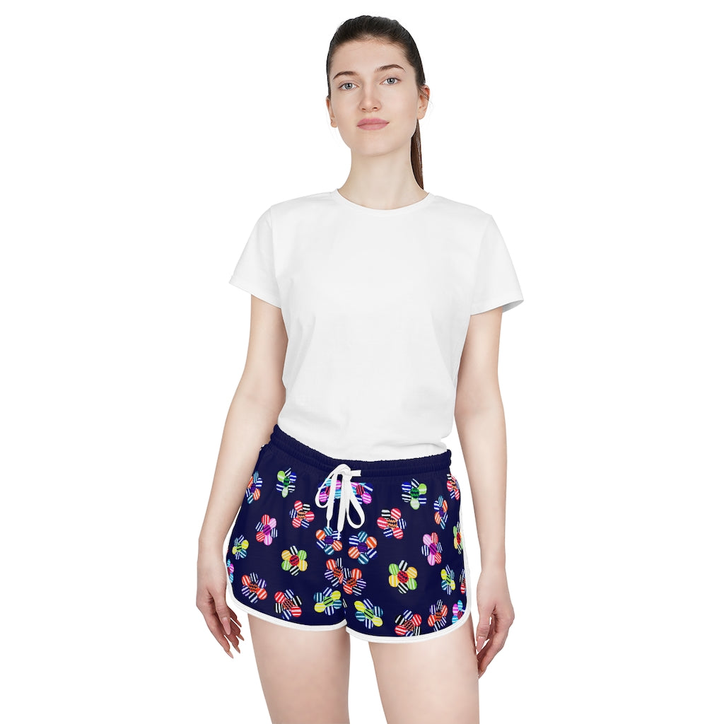Ink Candy Florals Relaxed Shorts