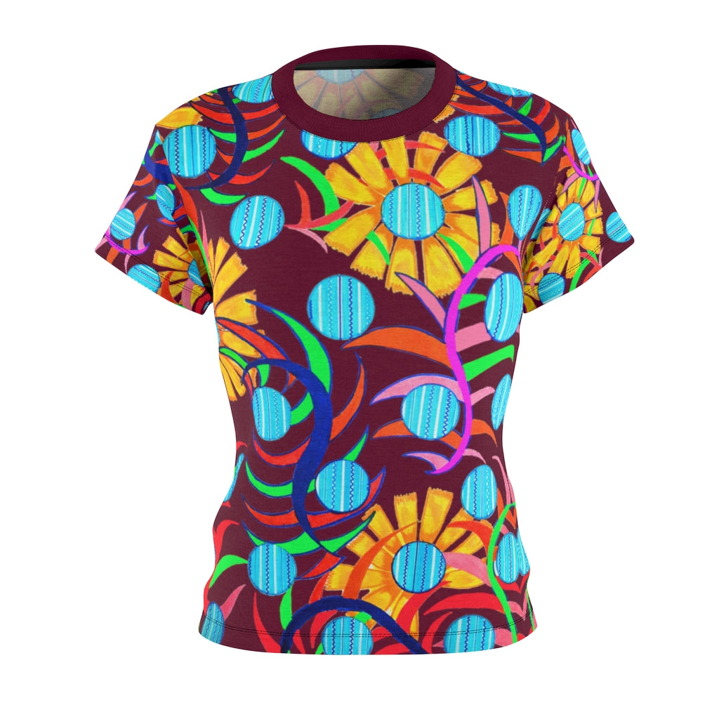 Sunflower AOP Marsala T-shirt