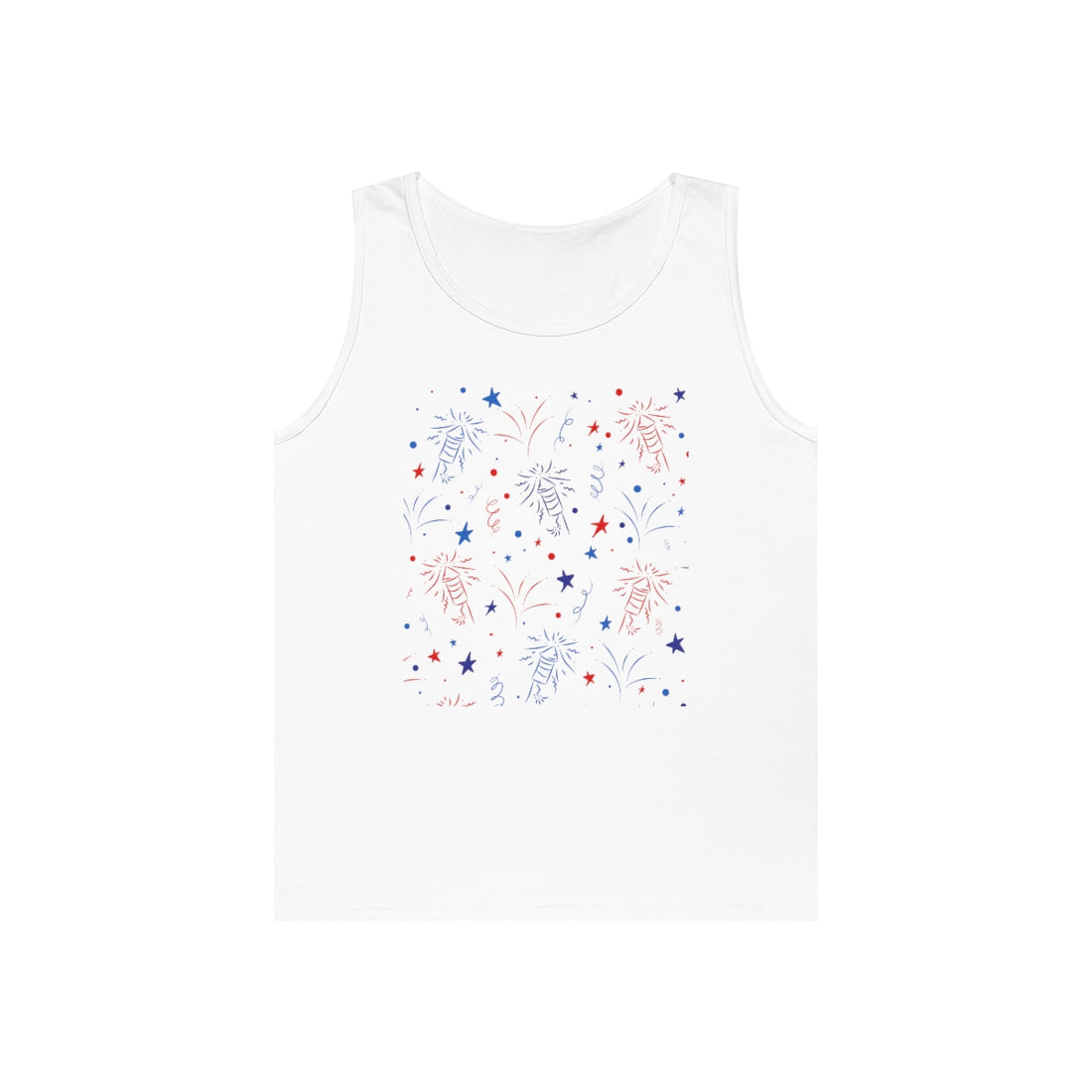 Firecracker Unisex Tank Top