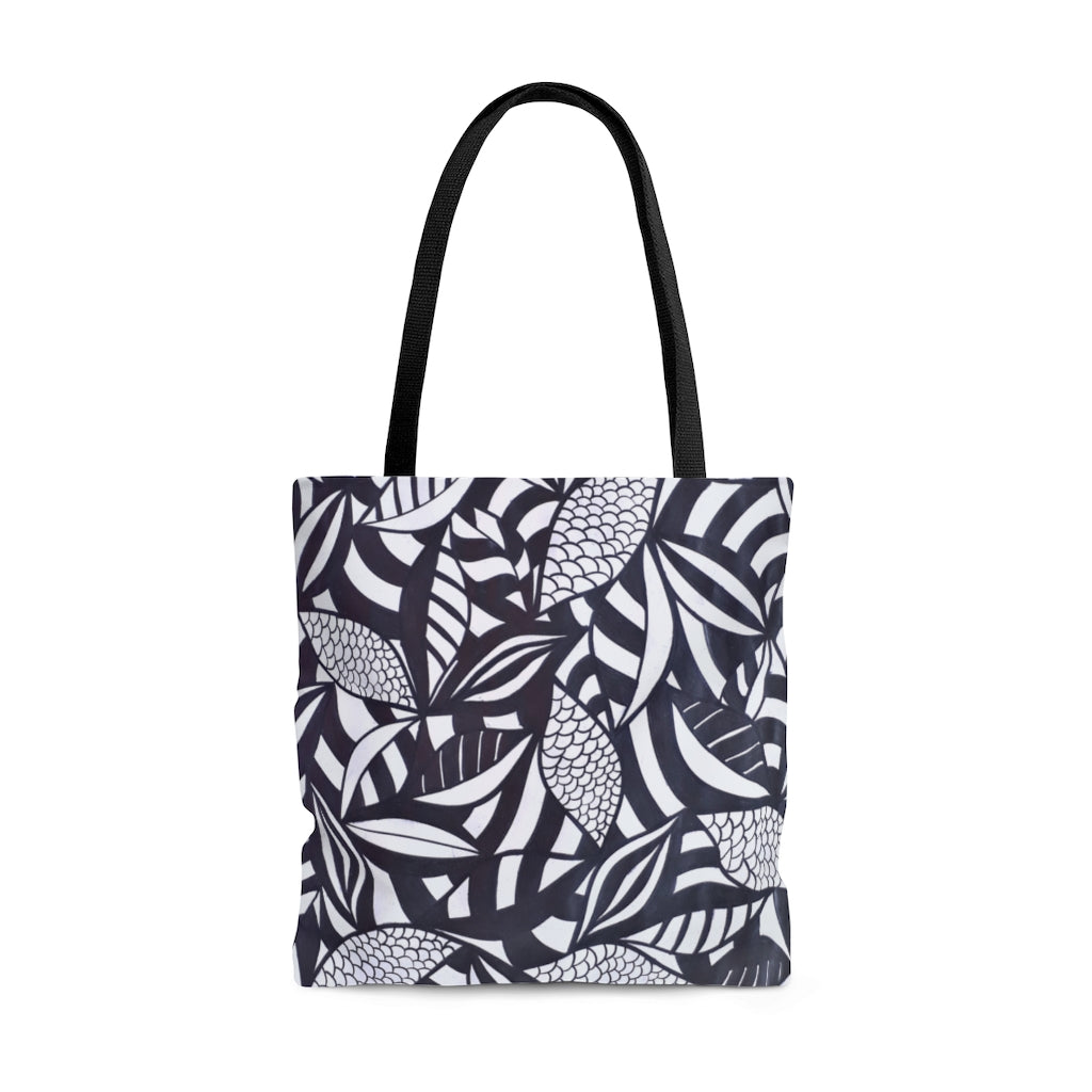 AOP Tropical Minimalist Tote Bag