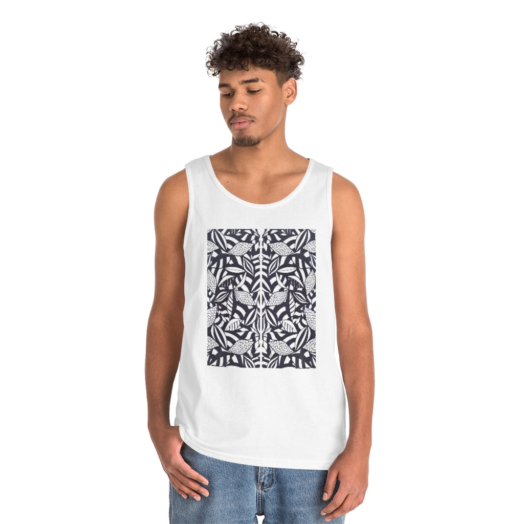 Unisex Tropical Minimalist Tank Top