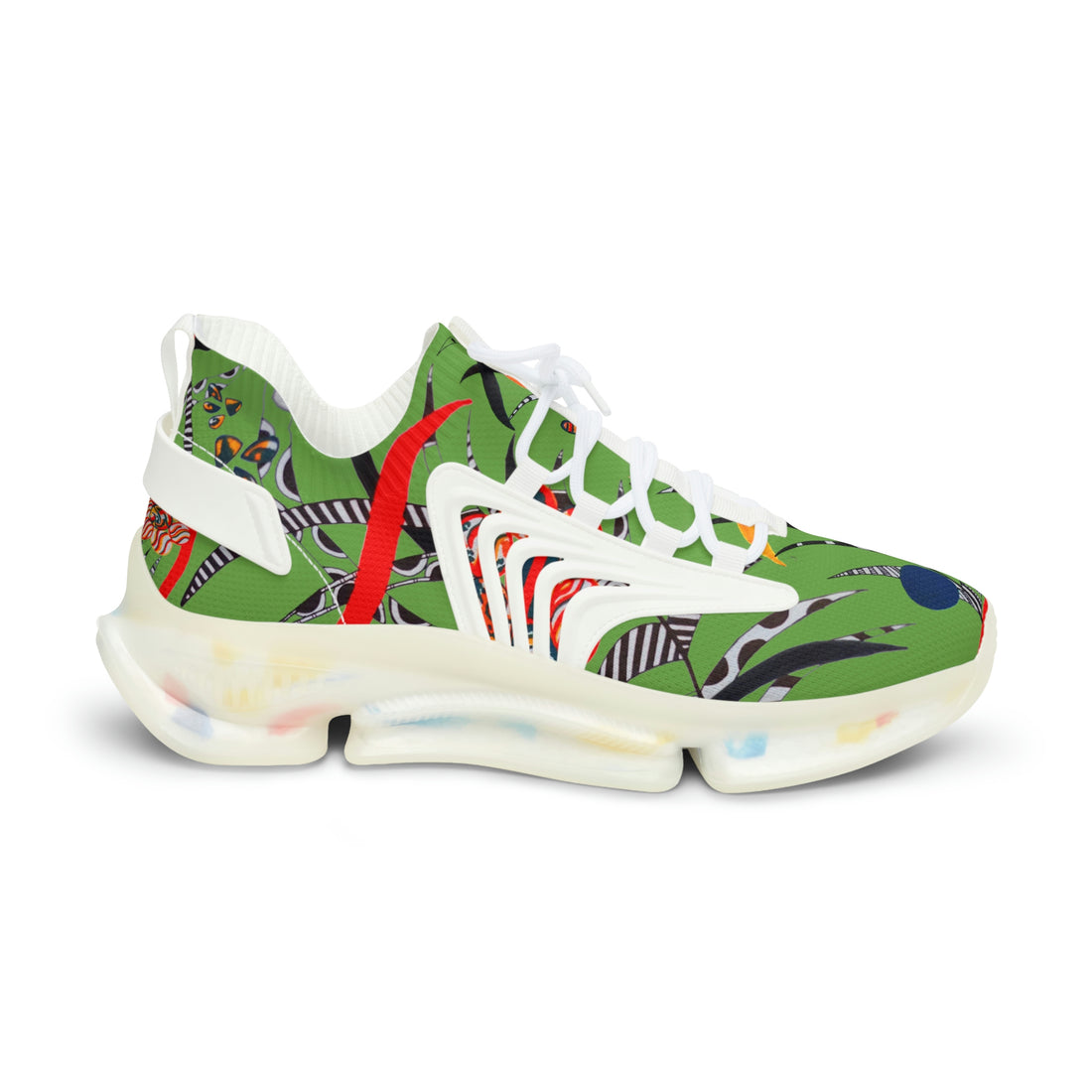 Olive Wildly Wicked OTT Men's Mesh Knit Sneakers
