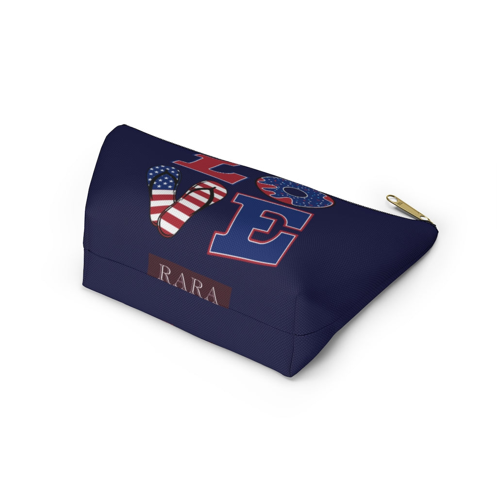 Love Navy Accessory Pouch