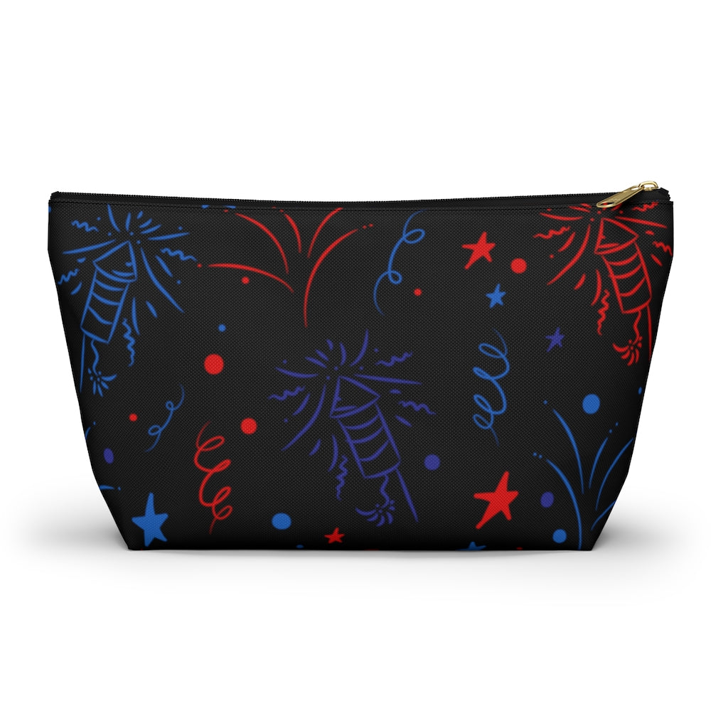 Firecracker Black Accessory Pouch