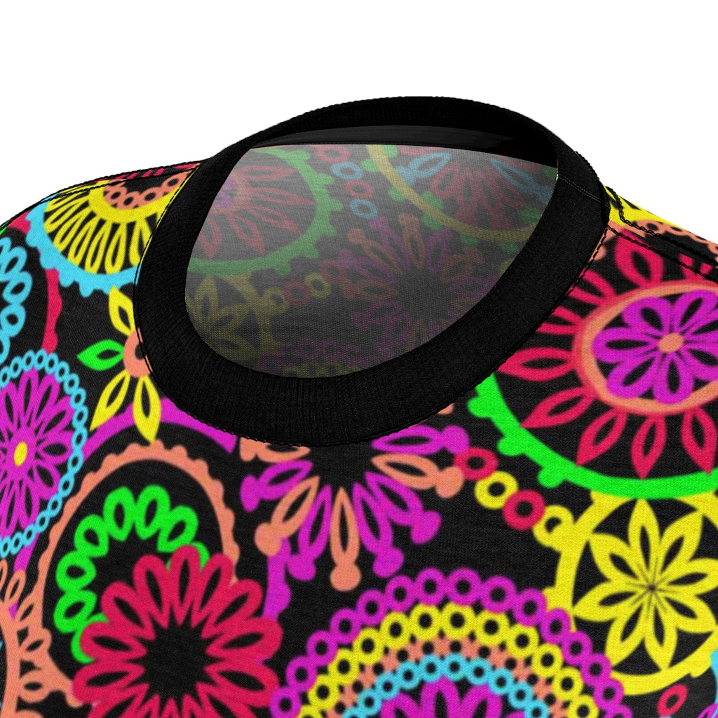 70's Vibe Black AOP Tee