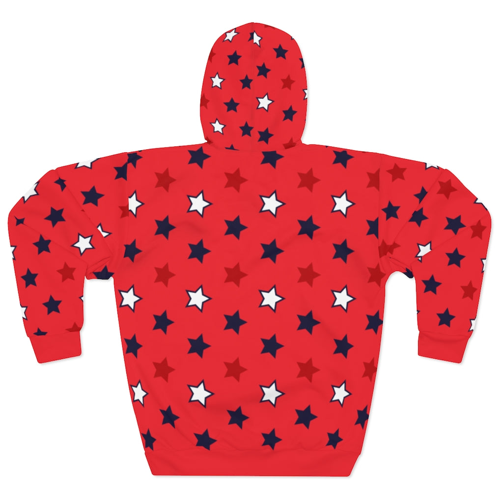 Red Star Lit Pullover Hoodie