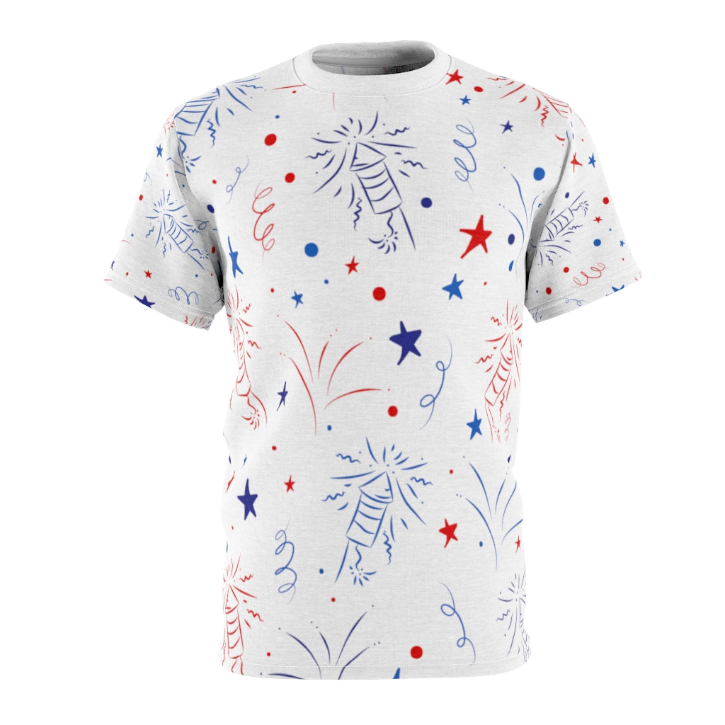 Menswear AOP Fireworks Tee