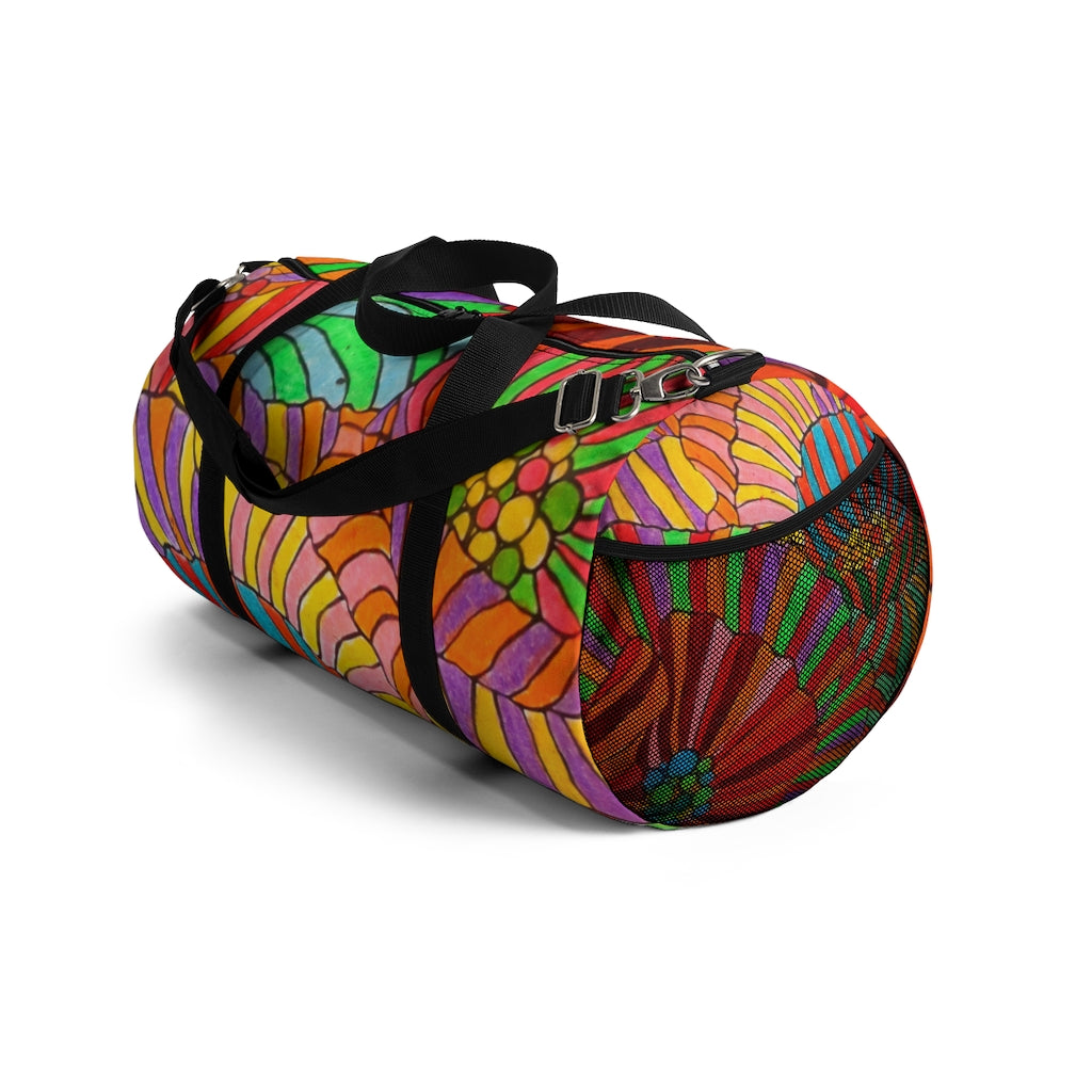 Wild Flower Hearts Duffel Bag