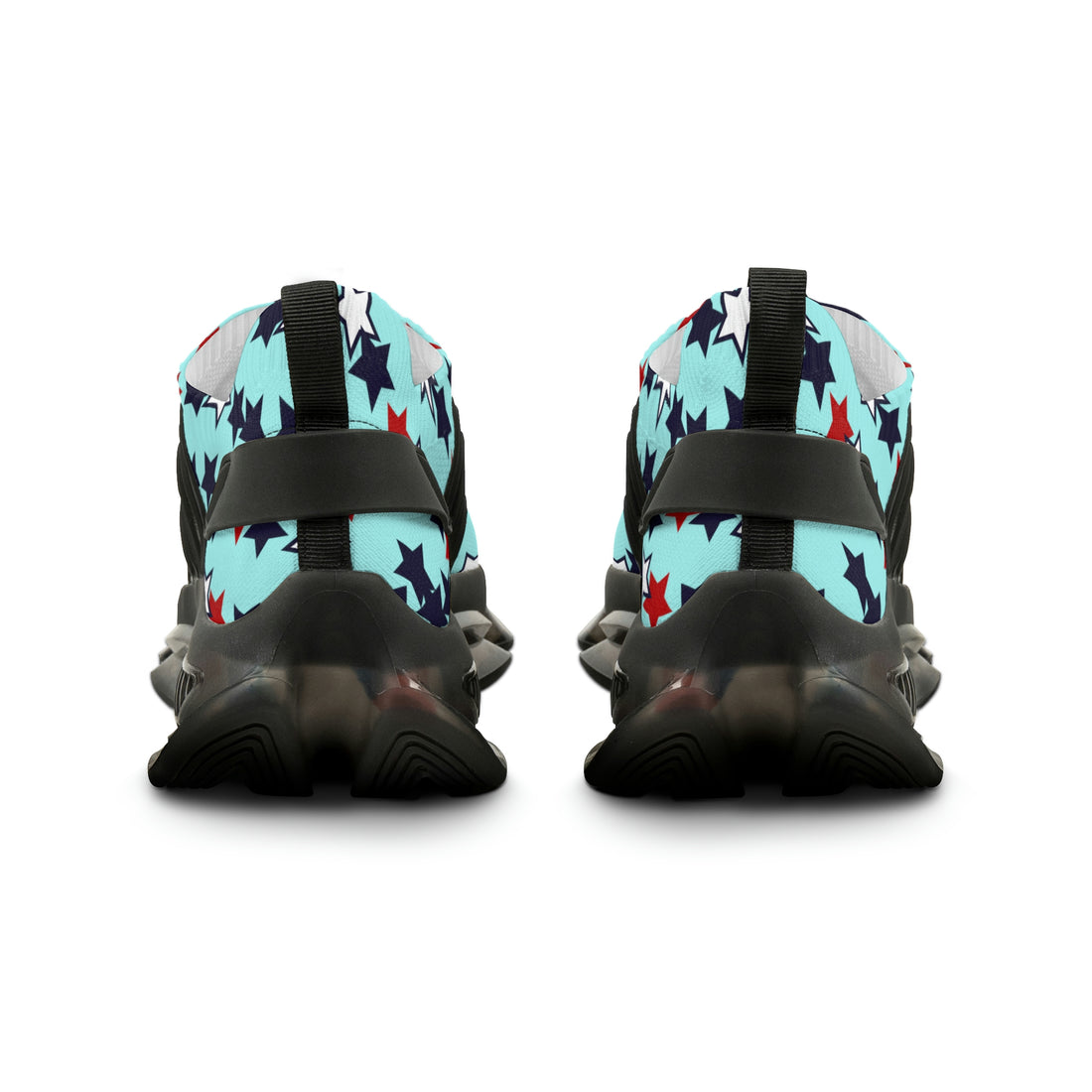 Icy Blue Starboy OTT Men's Mesh Knit Sneakers