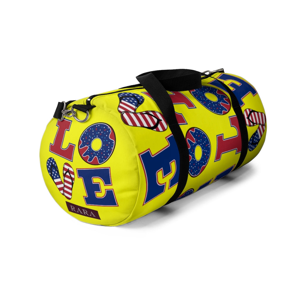 American Love Canary Duffel Bag