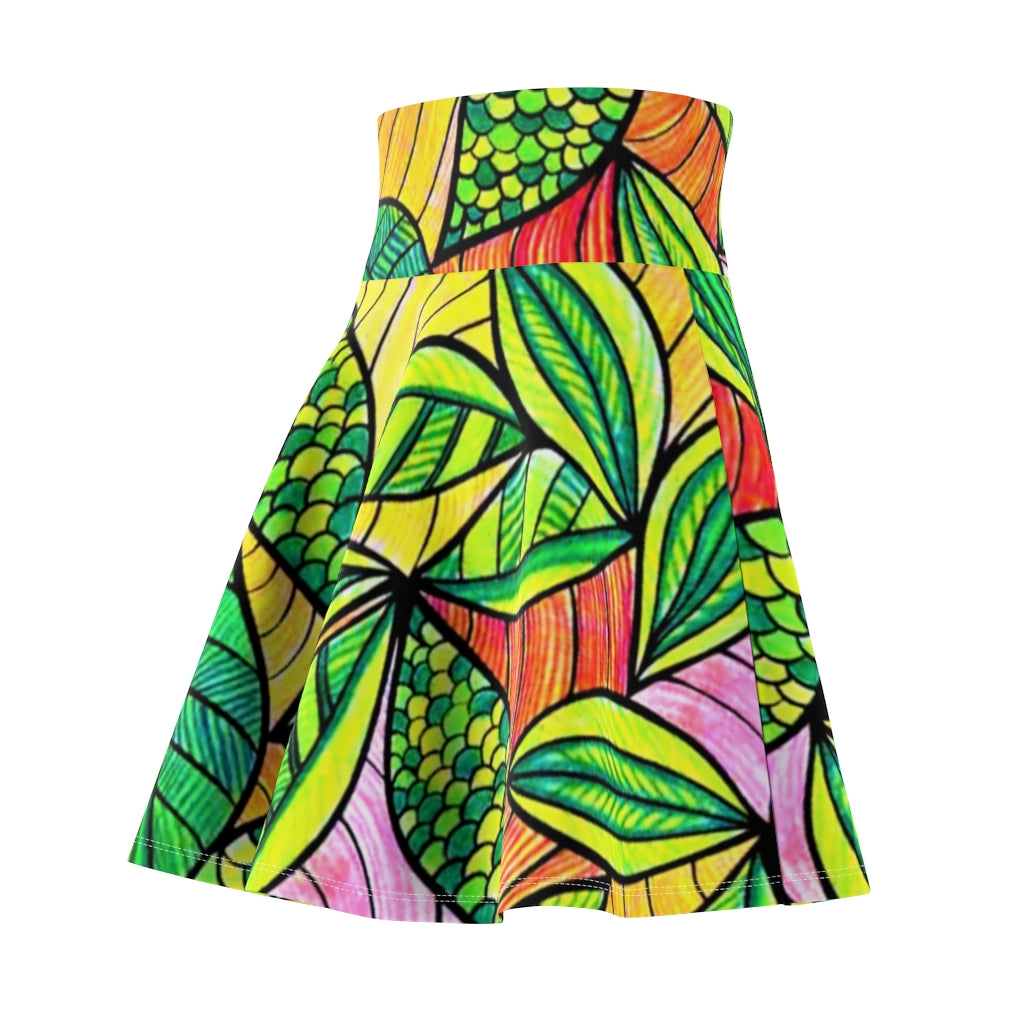 Tropical Resort Skater Skirt