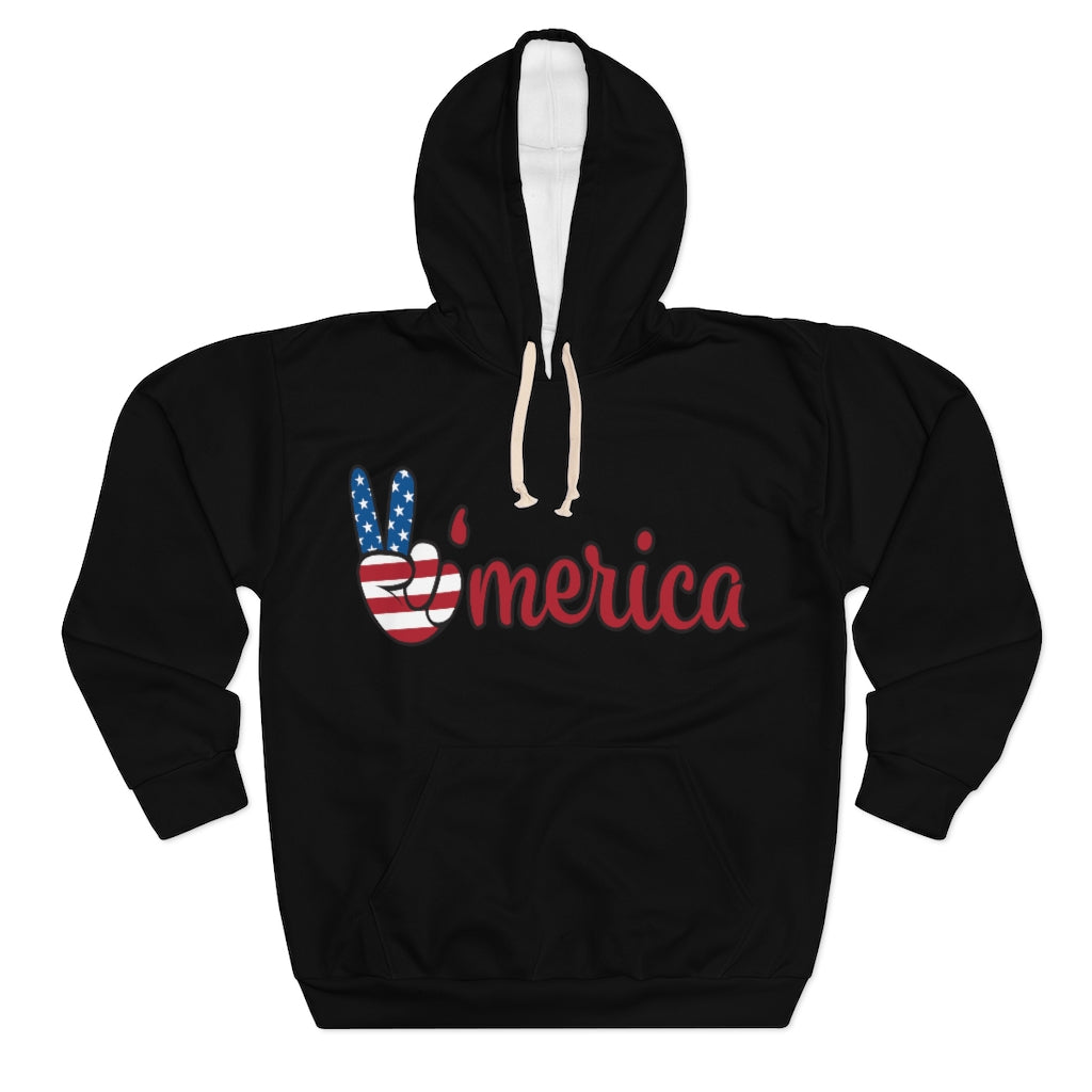Washington Black Pullover Hoodie