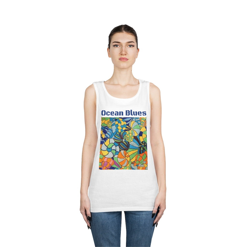 Unisex Ocean Blues Tank Top
