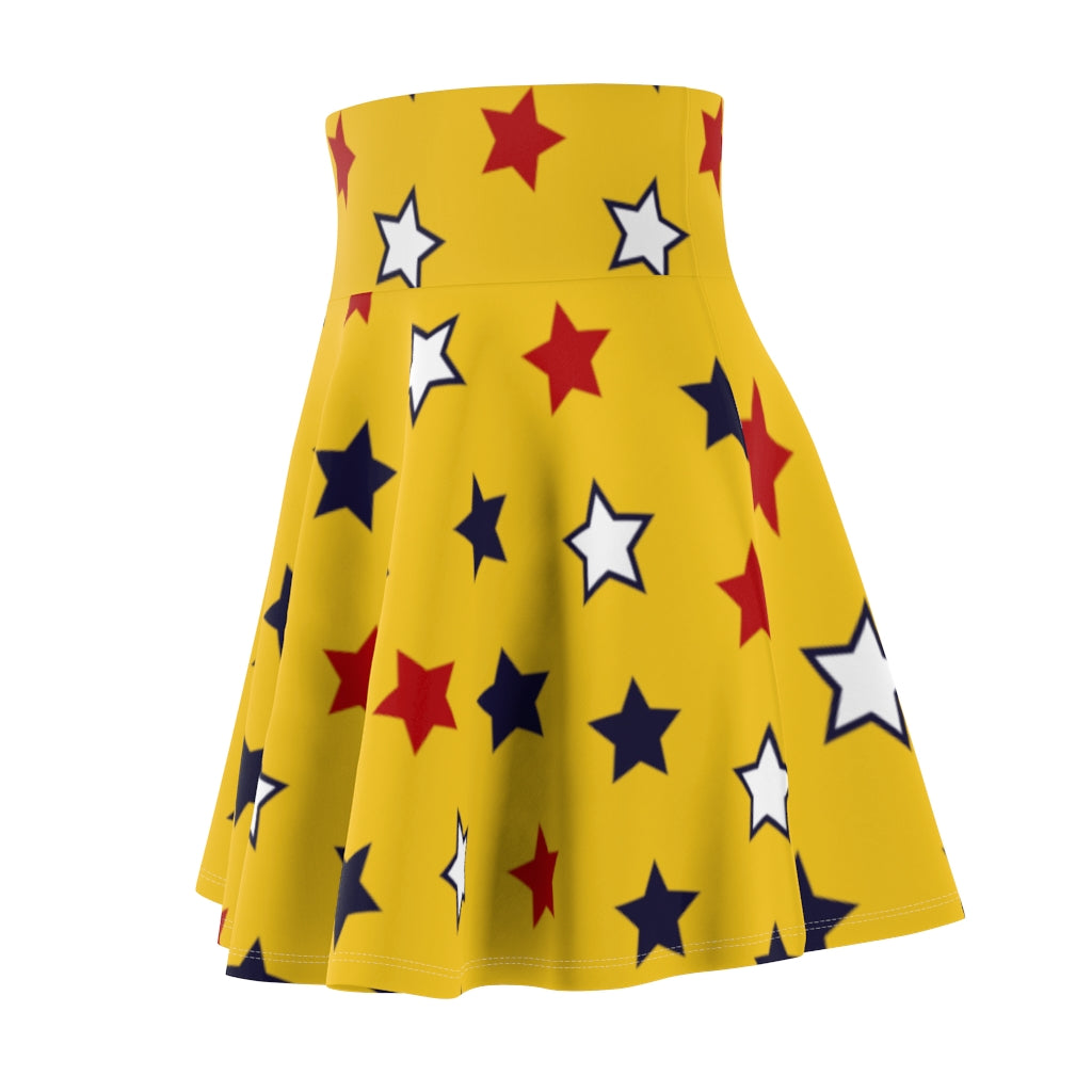 Stargirl Yellow Skater Skirt