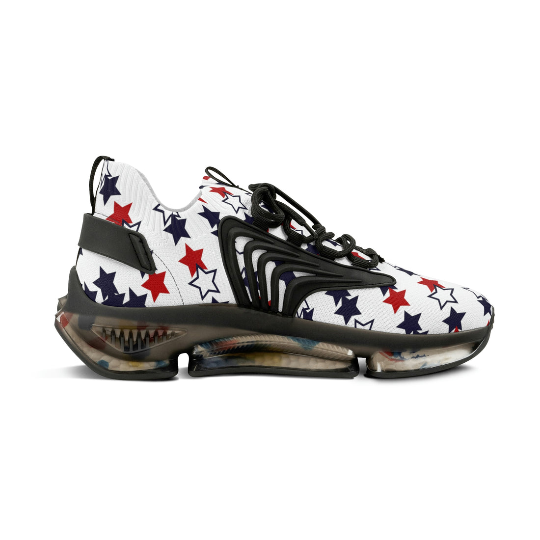 White Starboy OTT Men's Mesh Knit Sneakers