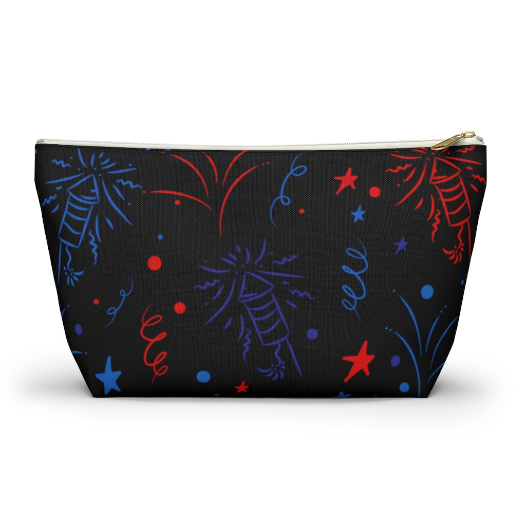 Firecracker Black Accessory Pouch