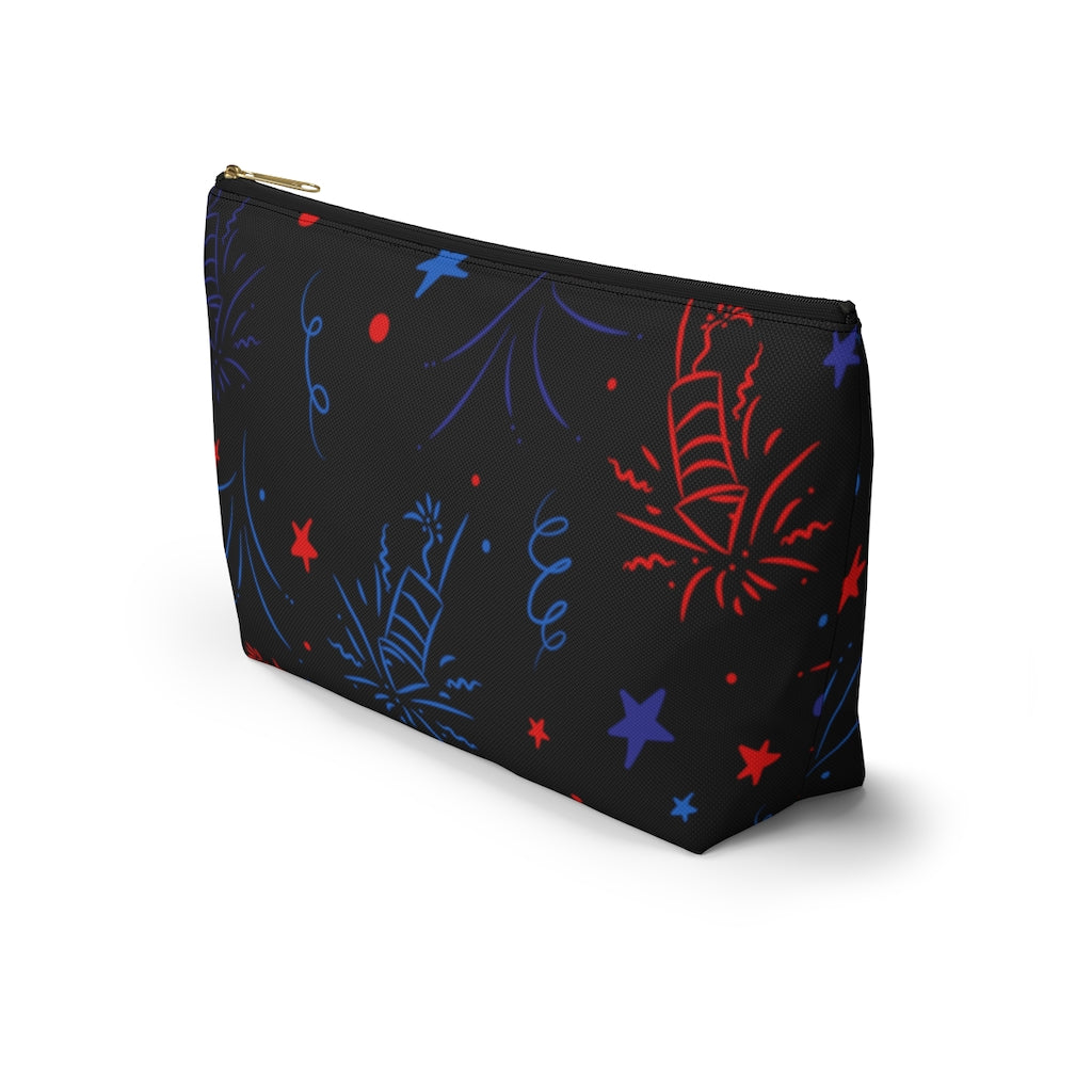 Firecracker Black Accessory Pouch