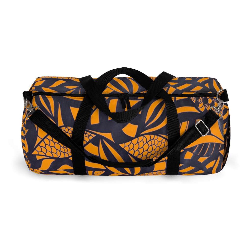 Tropical Minimalist Muted Orange Duffel Bag