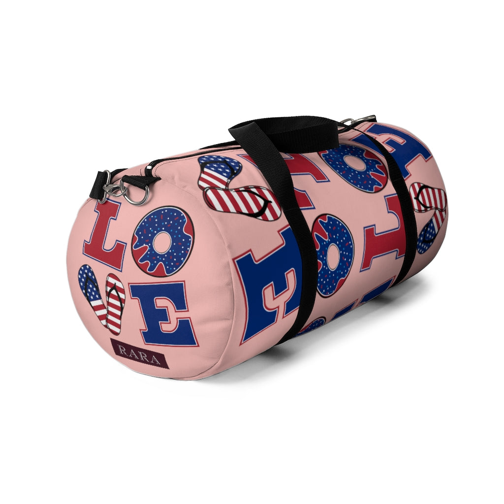 American Love Blush Duffel Bag
