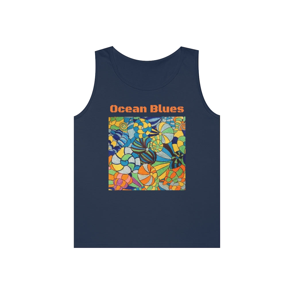 Unisex Ocean Blues Tank Top