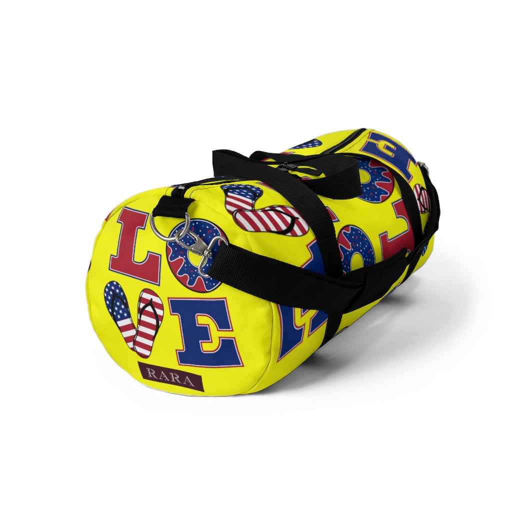 American Love Canary Duffel Bag
