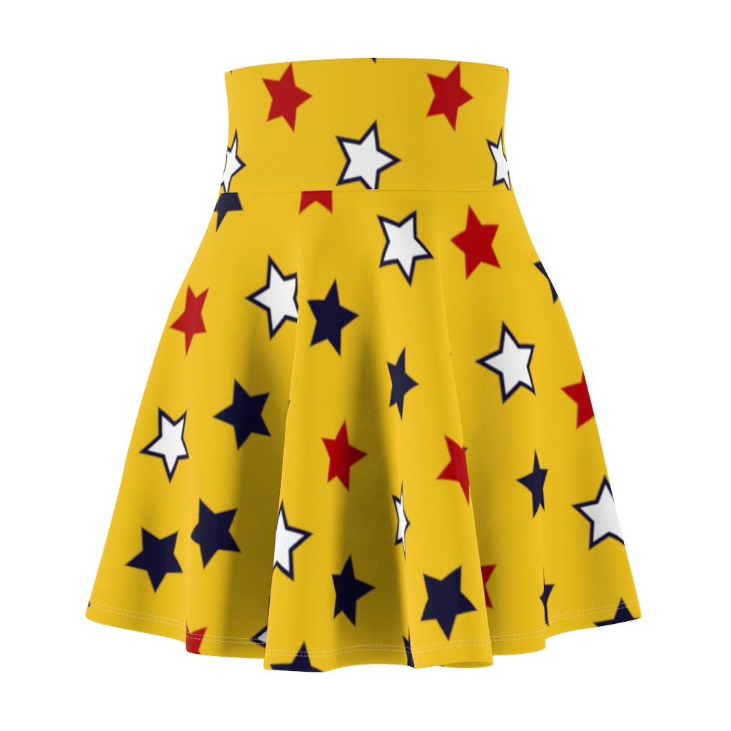 Stargirl Yellow Skater Skirt