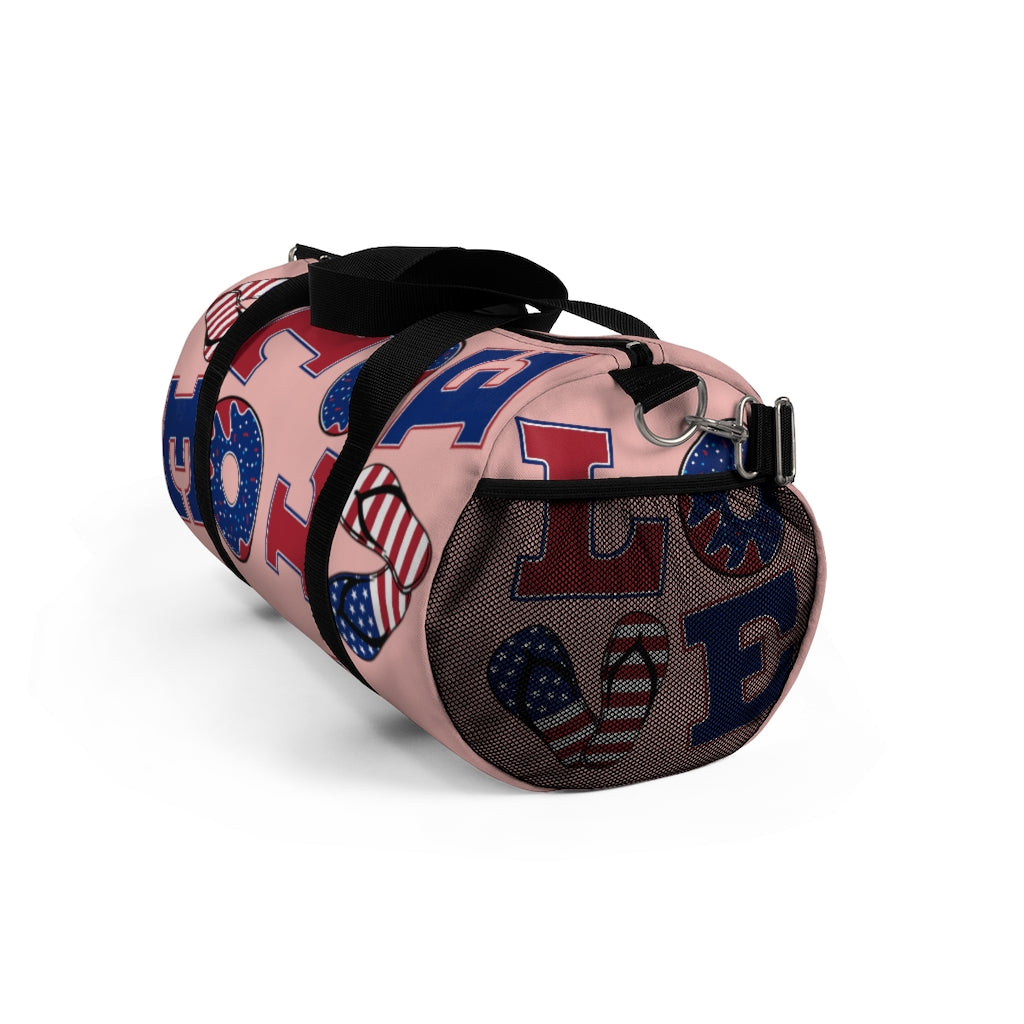American Love Blush Duffel Bag