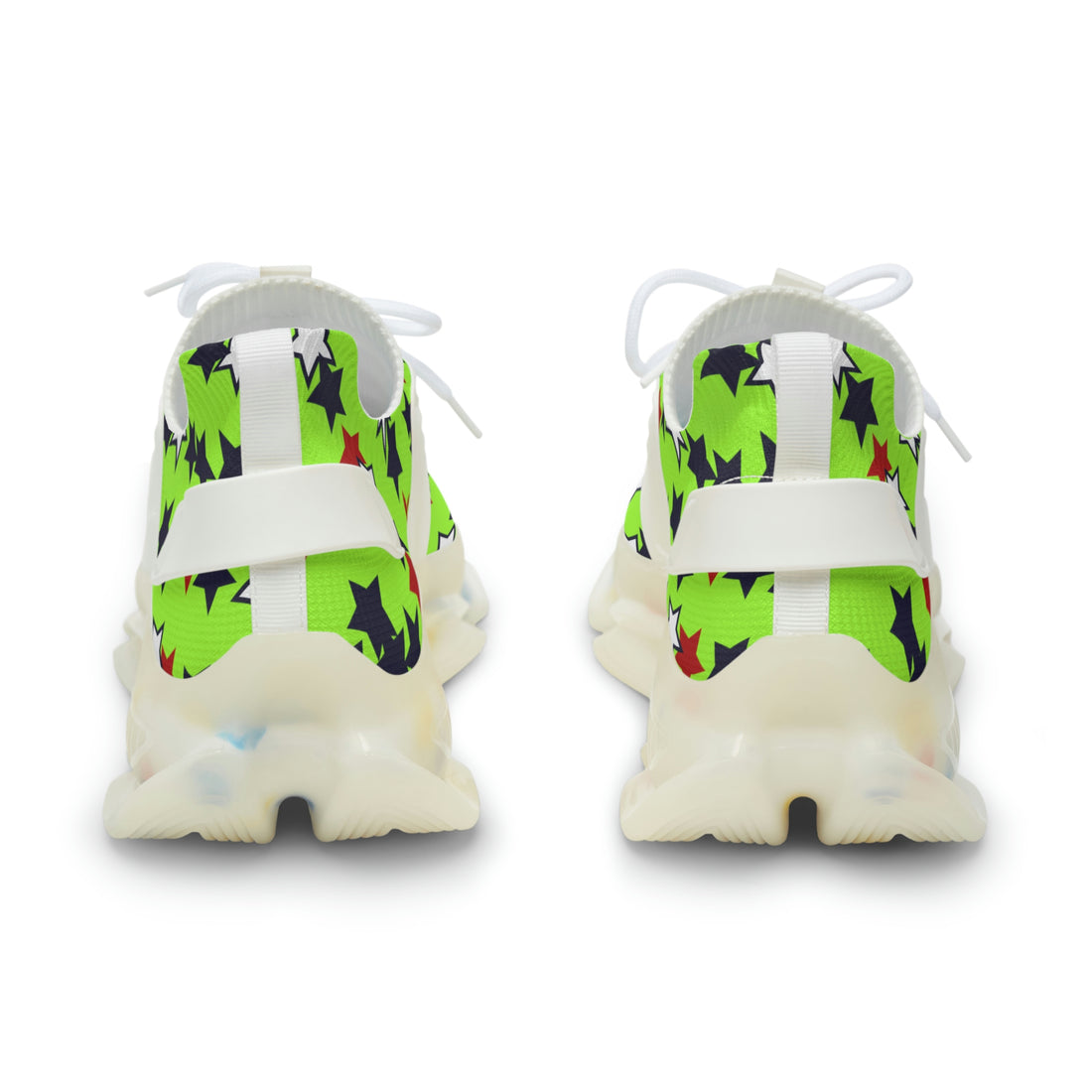 Lime Starboy OTT Men's Mesh Knit Sneakers