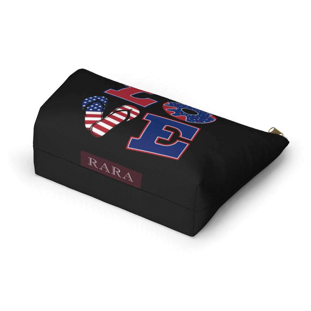 Love Black Accessory Pouch