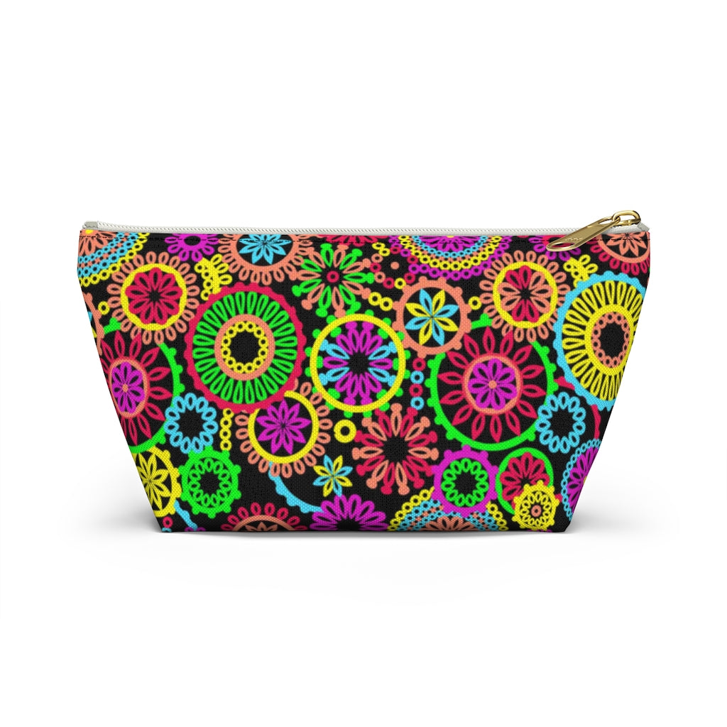 The 70's Vibe Black Accessory Pouch