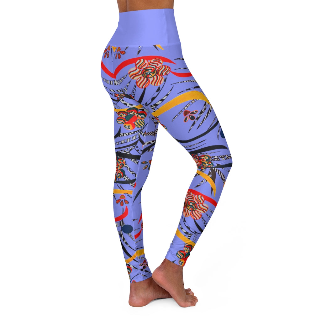 Very Peri Wilderness Yoga Leggings