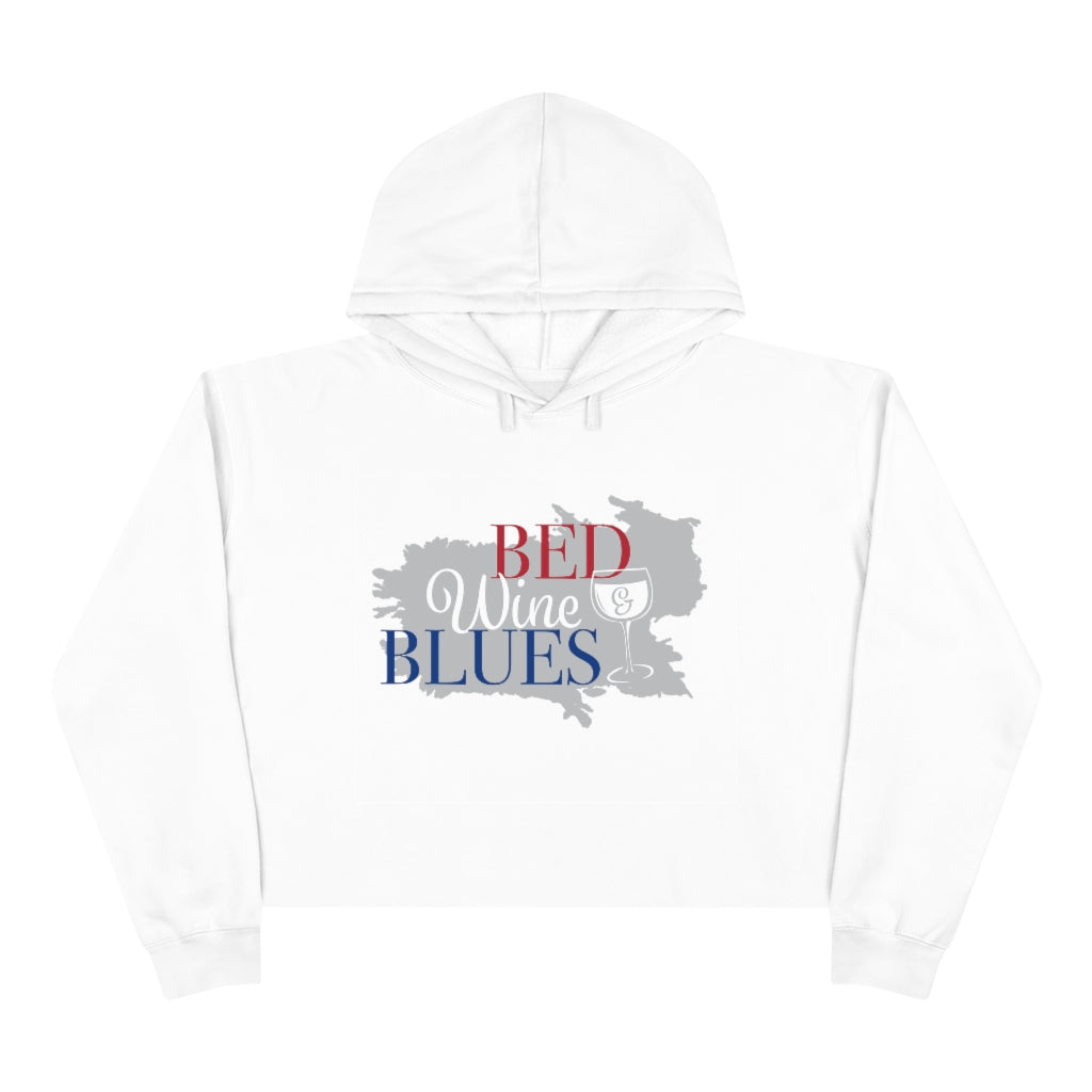 Bed & Wine Crop Hoodie