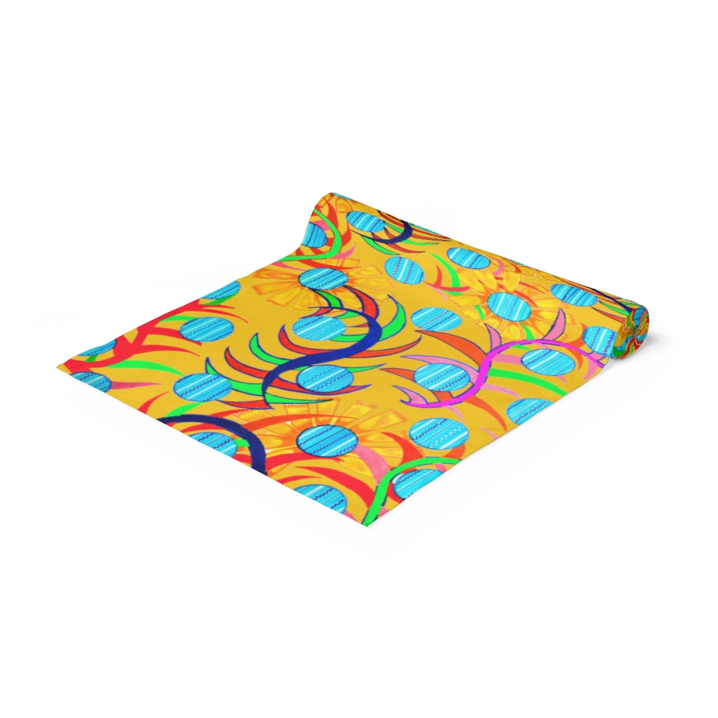 Sunflower Yellow Table Runner