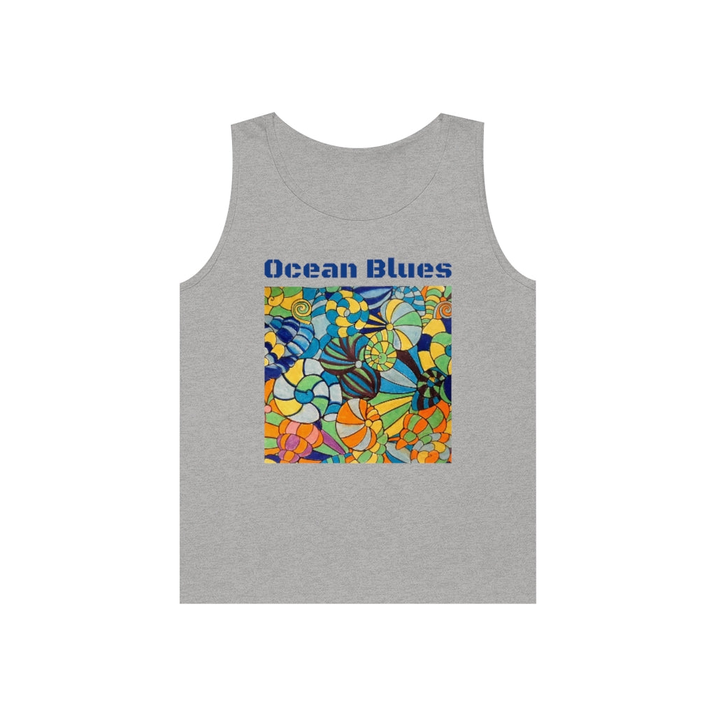 Unisex Ocean Blues Tank Top