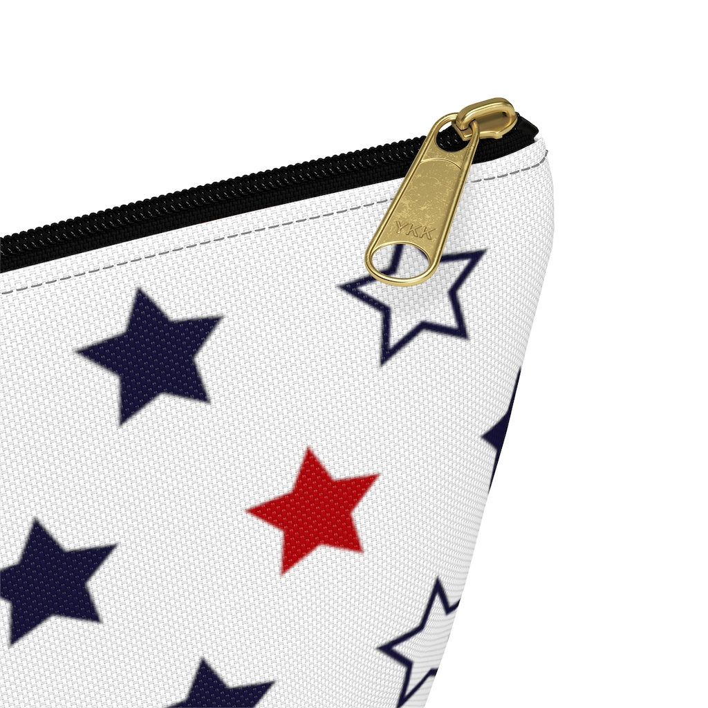Starry White Accessory Pouch