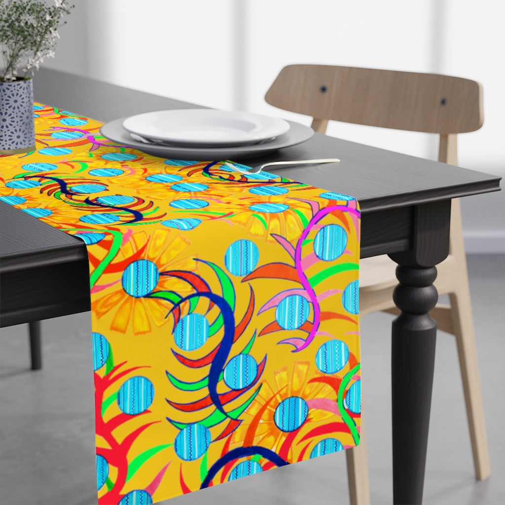 Sunflower Yellow Table Runner