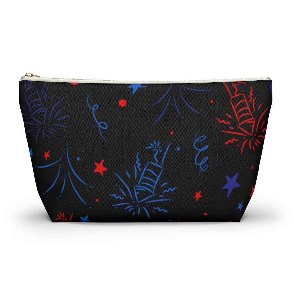 Firecracker Black Accessory Pouch