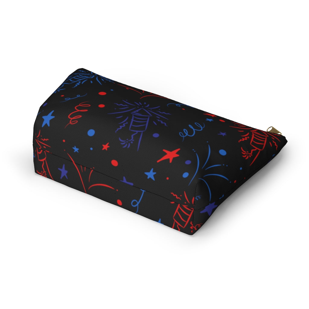 Firecracker Black Accessory Pouch
