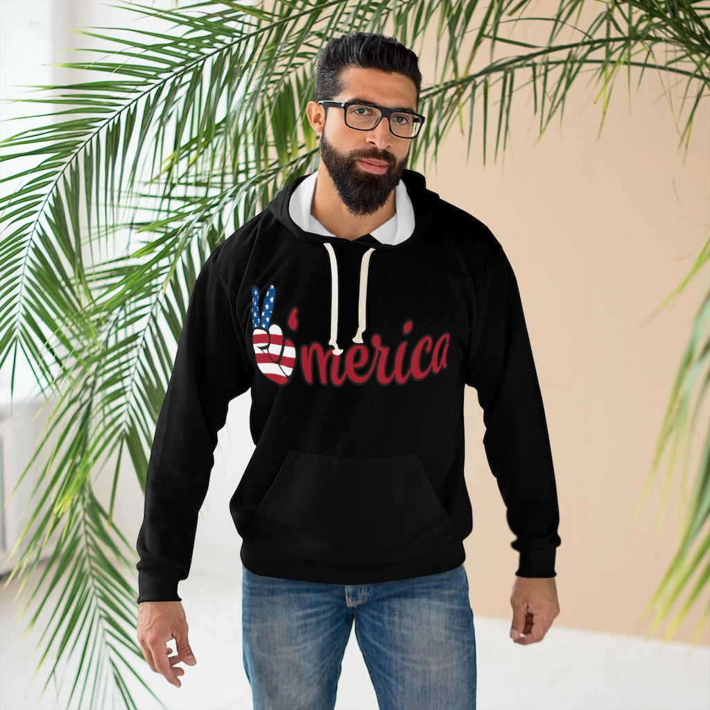 Washington Black Pullover Hoodie