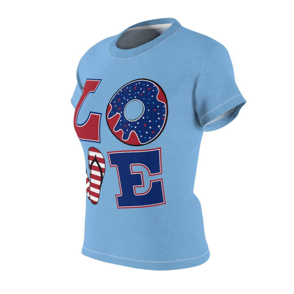 L.O.V.E. 'merica Sky Blue T-Shirt