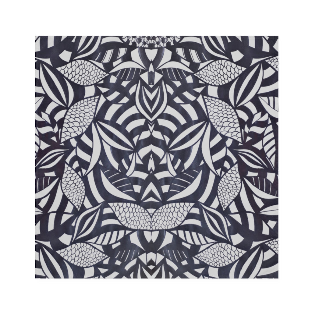 Slate Tropical Minimalist Napkin