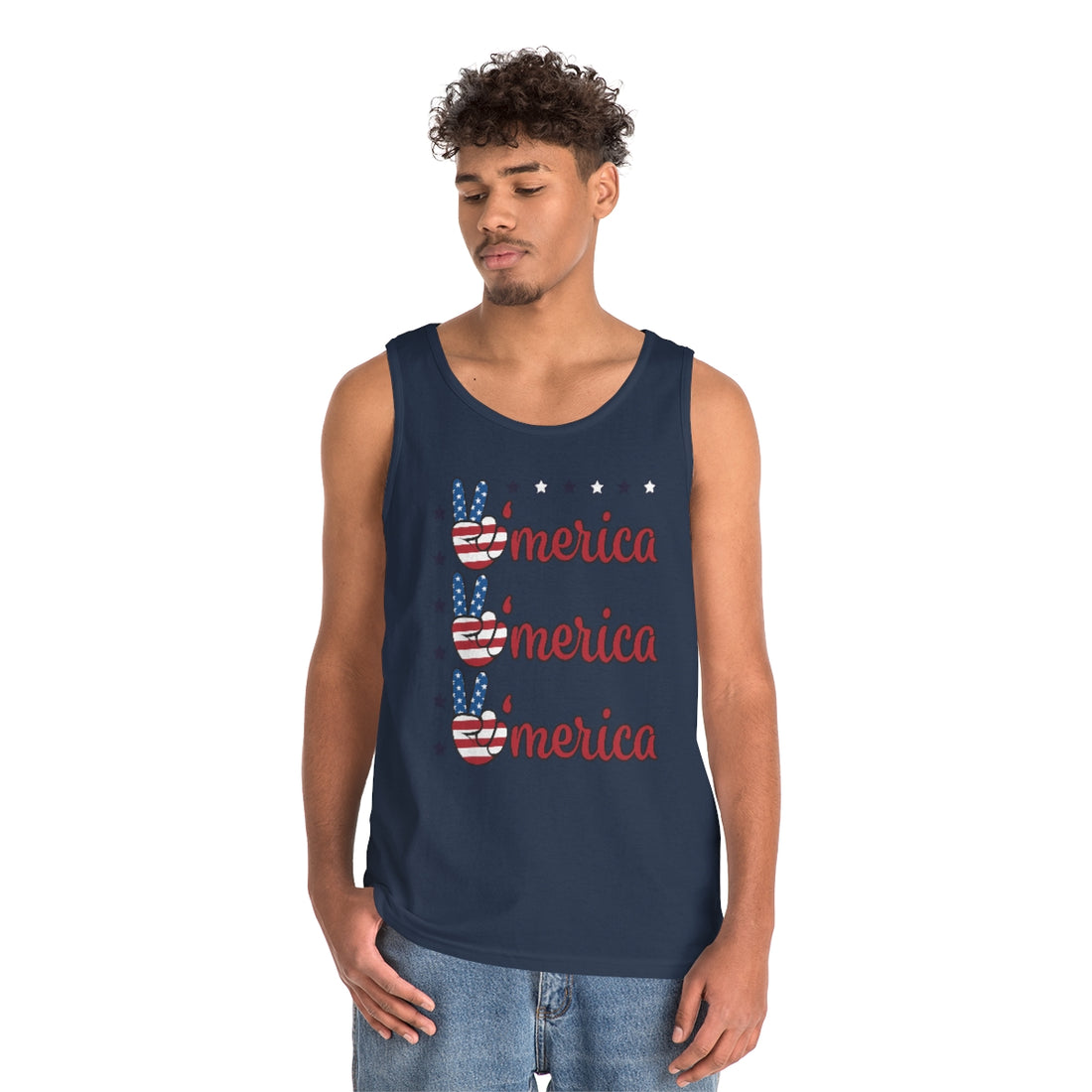 American Love Unisex Tank Top