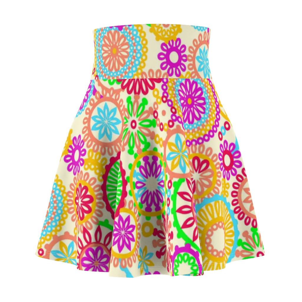 70s Vibes Skater Skirt