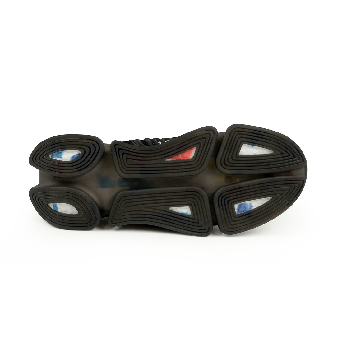 Black Starboy OTT Men's Mesh Knit Sneakers