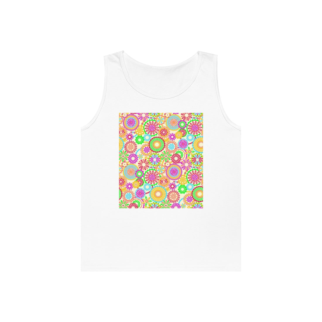 Unisex 70's Vibe Lemon Tank Top