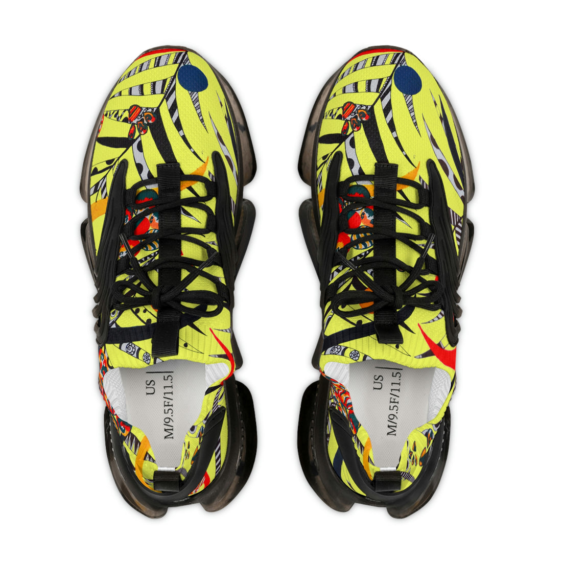 Canary Wildly Wicked OTT Men's Mesh Knit Sneakers