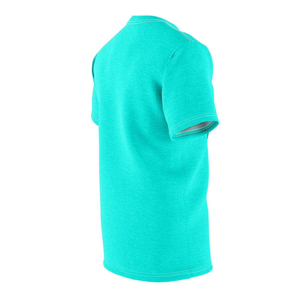 Menswear Cyan AOP Blues Tee