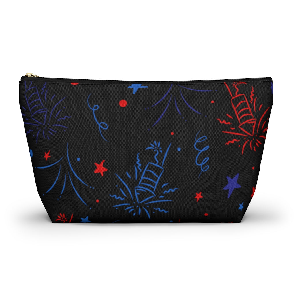 Firecracker Black Accessory Pouch