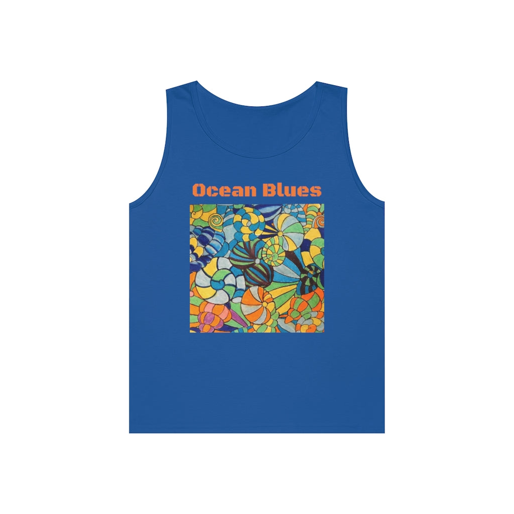 Unisex Ocean Blues Tank Top